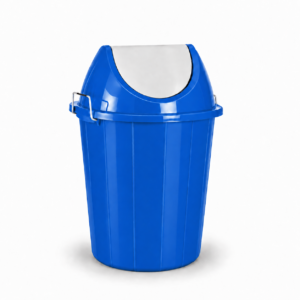 Heavy-Duty Plastic Swing Dustbin | Commercial Waste Management Bin | 40L, 50L & 60L