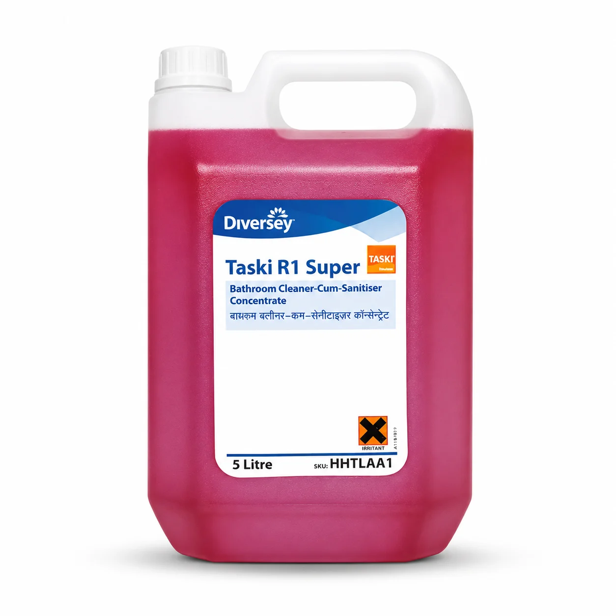Diversey TASKI™ R1 Super Bathroom Cleaner & Sanitiser – 5 L