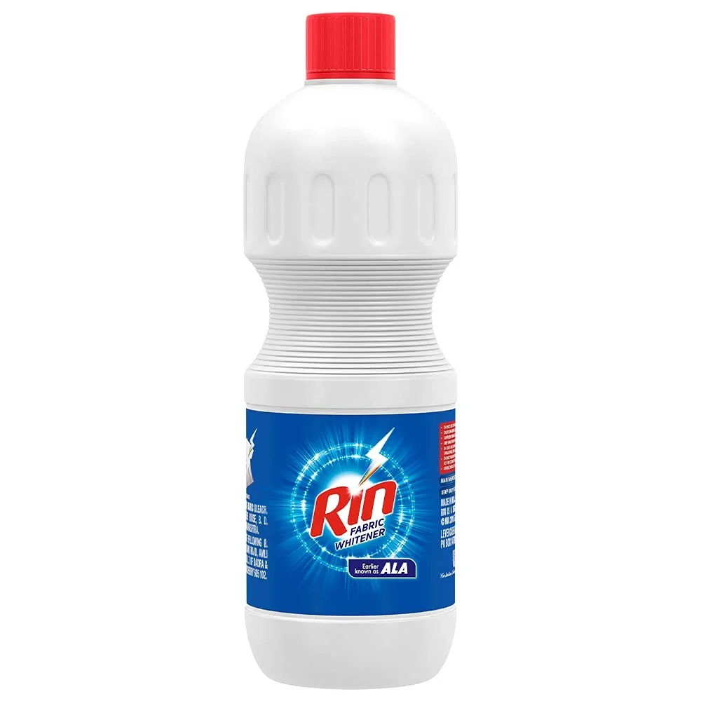 RIN ALA White Cloth Fabric Whitener Liquid Detergent, 500 ml