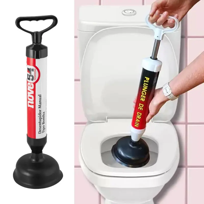 Toilet Choke Clearing Pump – Manual Drain Unblocker