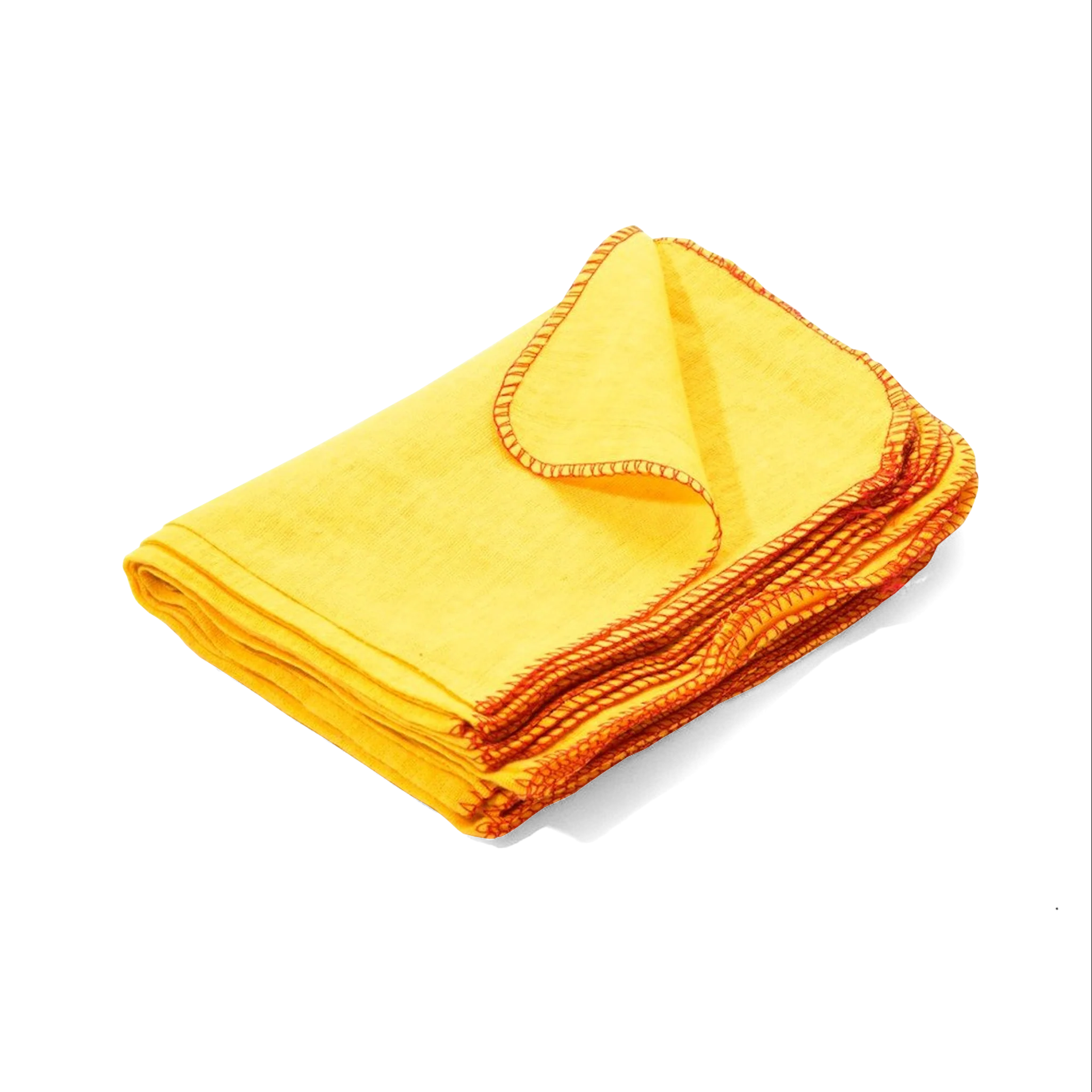 Yellow Cotton Cleaning Duster Cloth