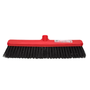 Heavy-Duty Hard-Bristle Floor Sweeper Head – Large, Without Handle