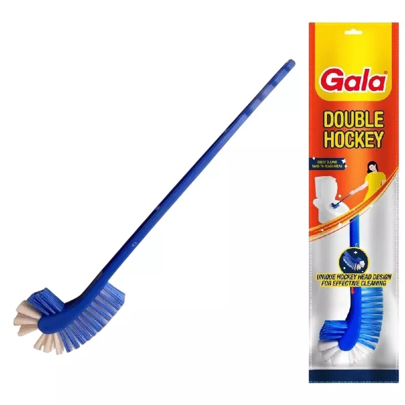 Double Hockey Toilet Brush for Indian & Western Toilets