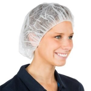 White Disposable Skull Cap