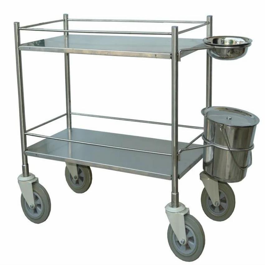 Food Court Steward Trolley Front Wheel