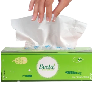 Green Lime Facial Tissue Box