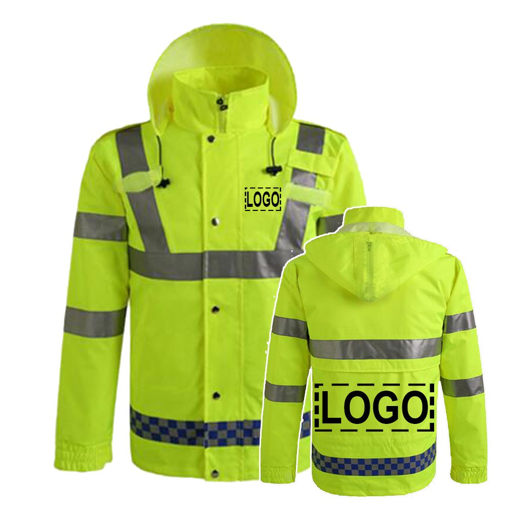 OCS Logo High-Visibility Safety Jacket with Pocket