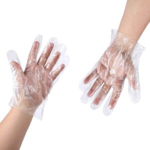 Transparent Disposable Plastic Gloves