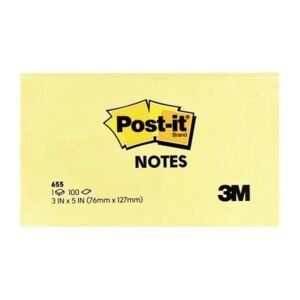3M Post-it Notes – 3 × 5 Inch