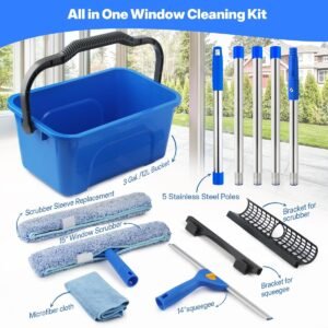 Professional Glass Cleaning Kit – Full Set