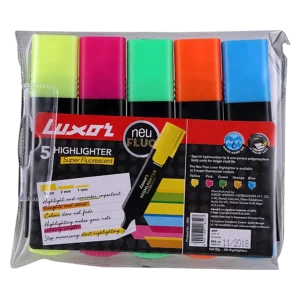 Assorted Highlighter Set – 5 Pieces