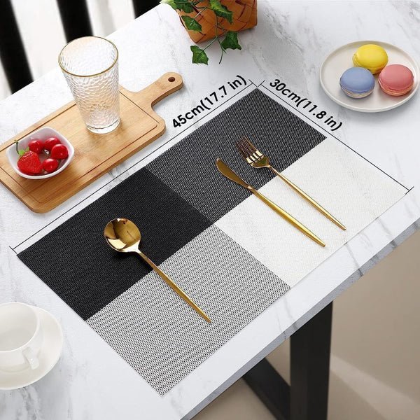 PVC Dining Table Placemat – 45 × 30 cm