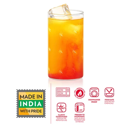 Borosil Premium Drinking Water Glass