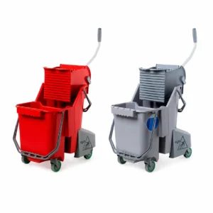 Unger SmartColor Combo Dual-Bucket Mop Trolley – 30 Litre