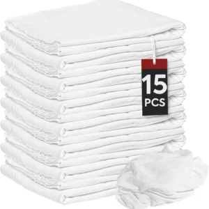 White Cotton Cleaning Duster Cloth