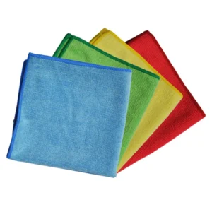 Diversey TASKI MyMicro Microfiber Cloth | Blue, Green, Red & Yellow