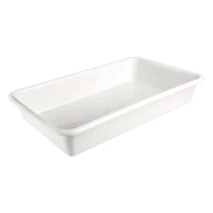 Medium White Plastic Utility Tray