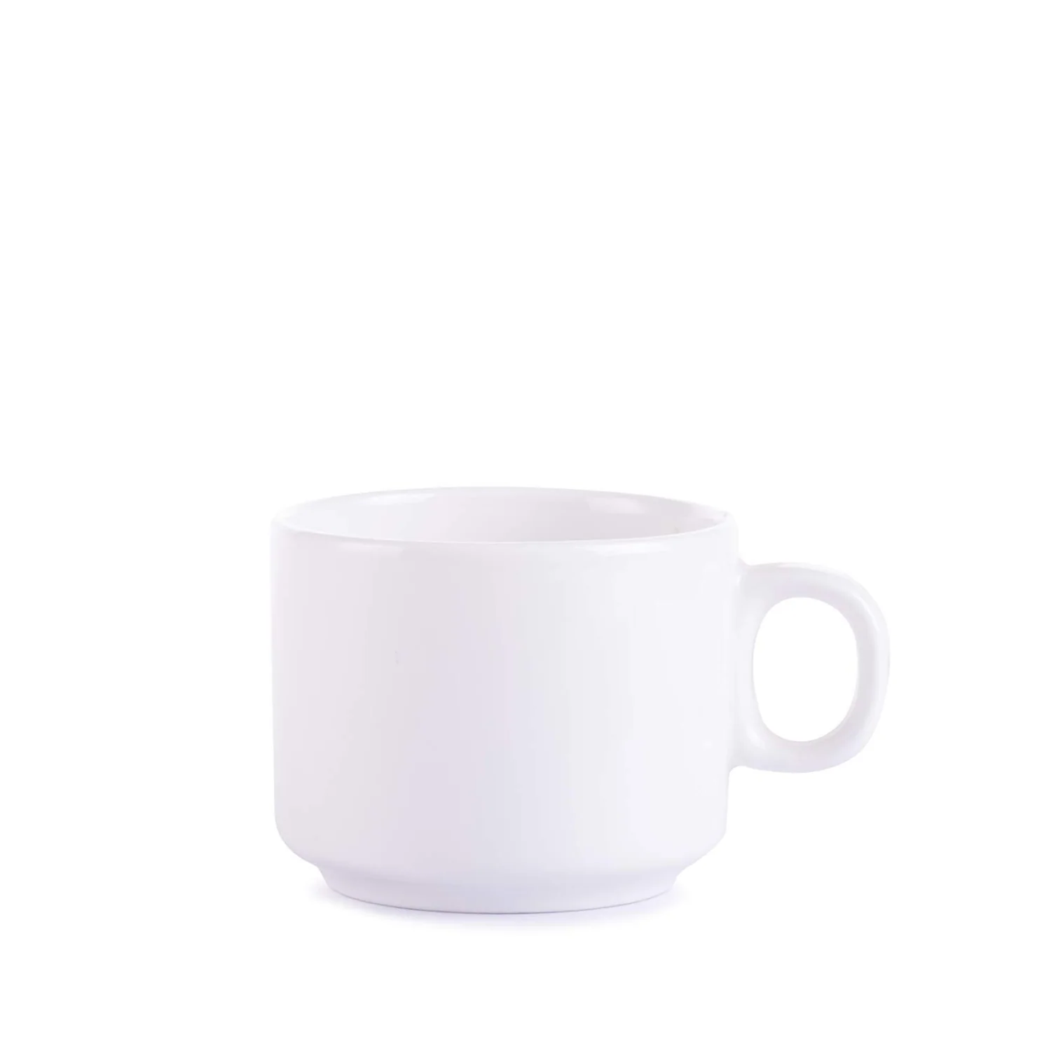 Plain White Tea Cup