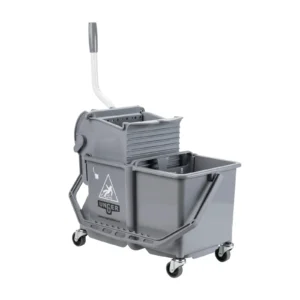 Unger Grey Mop Bucket with Side-Press Wringer – 15 Litre