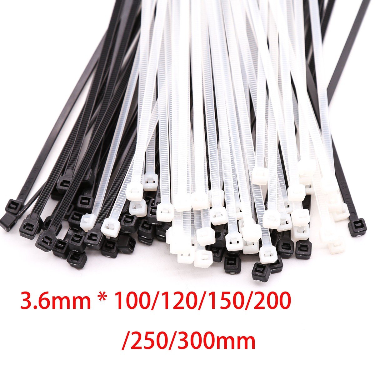 3.6 mm Cable Tie – 200, 250 & 300 mm