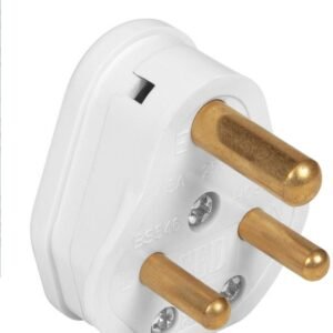 3-Pin Electrical Plug Top – 5A & 6A