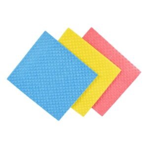 Sponge Wipes 180 × 190 mm – Blue, Yellow & Red