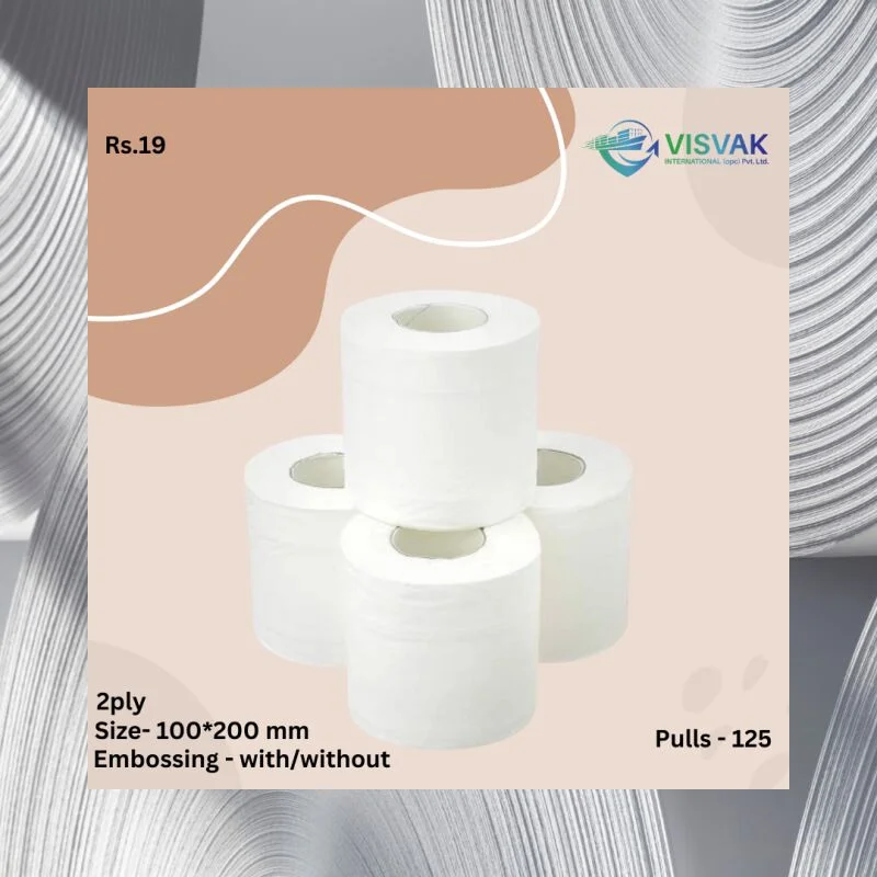 Commercial Toilet Tissue Roll – 100 g, 125 g, 150 g & 200 g