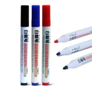Whiteboard Marker – Black, Blue & Red